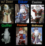 6 Different Fun Christmas Santa Claus 4 U 2 Pick From Unpainted