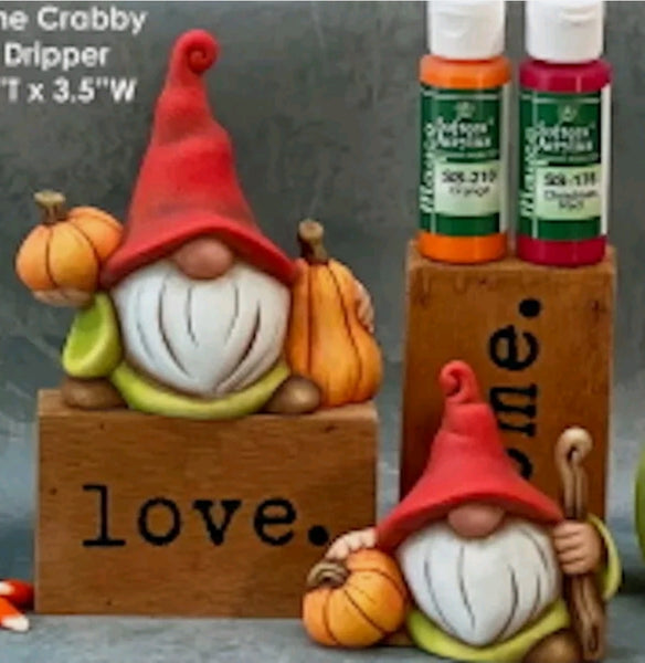 Clay Magic 2 Halloween Gnome With Pumpkins
