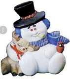 Frosty & Friends Ready to Paint, Unpainted, You Paint Ceramic Bisque