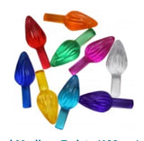 Plastic Colored Bulbs For Tree