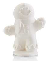 Gare Gingerbread Man Unpainted Ceramic Bisque Ready To Paint