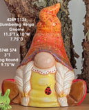 Clay Magic 4250 Helga Slumber Gnome  Ready to Paint, Unpainted Ceramic Bisque
