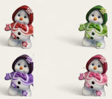 Clay Magic Snowwoman From Couple Unpainted