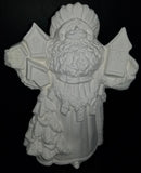 Sunflower Birdhouse Santa Unpainted Ceramic Bisque Ready To Paint