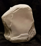 Wolf Head On Rock Ready to Paint, Unpainted Ceramic Bisque