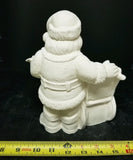 Special Needs Santa Unpainted Ceramic Bisque Ready To Paint