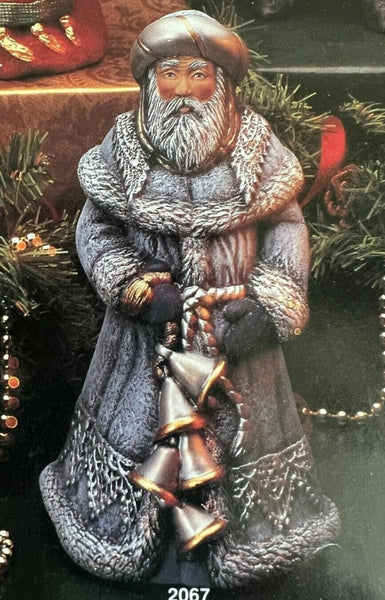 Ukranian International Santa Ready to Paint Unpainted Ceramic Bisque