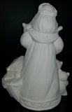 Noah's Arc w/ Animals Santa Unpainted Ceramic Bisque Ready To Paint