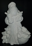 Noah's Arc w/ Animals Santa Unpainted Ceramic Bisque Ready To Paint