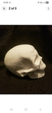 Large Human Skull Ready to Paint Unpainted Ceramic Bisque