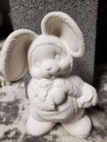Easter Boy Bunny Bear Clay Magic Animal Unpainted Ceramic Bisque