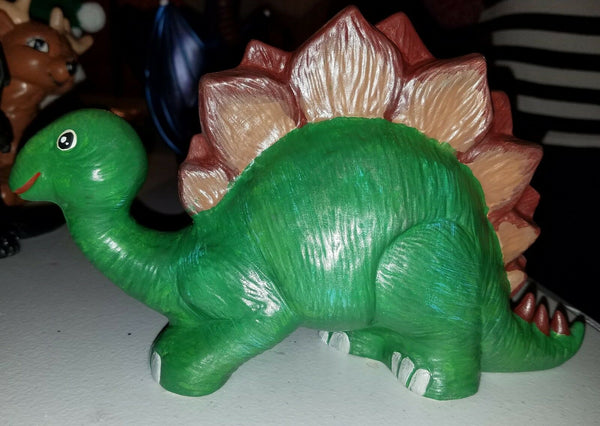 Big Stegosaurus Dinosaur Children Ready to Paint Unpainted Ceramic Bisque