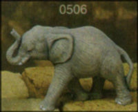 Baby Elephant Animal Unpainted Ceramic Bisque Ready To Paint Unpainted