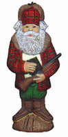 Hunter Hunting Santa Unpainted Ceramic Bisque Ready To Paint