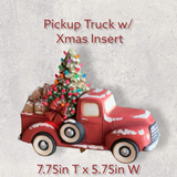 Clay Magic Truck w/ Christmas Tree Insert Ceramic Bisque