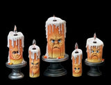 Halloween Candle Dripper Set Ready To Paint  Unpainted Ceramic Bisque