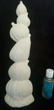 Halloween Pumpkin Faced Stack Unpainted  Ceramic Bisque Ready To Paint